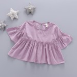 Girls Dress Factory - Petal Sleeve Smocked