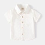 Baby Shirt Factory - Plaid Lapel Fashion