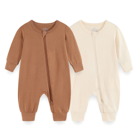 Bamboo Romper Factory - 2 Pack Double Zipper