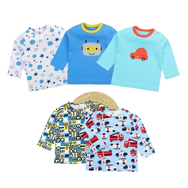 Baby T-Shirt Factory - Long Sleeve 5-Pack