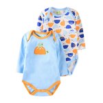 Infant Clothing Factory - 3pk Long Sleeve Spring