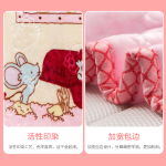 Children's Blanket Factory - Bear Printed Knitted