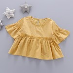 Girls Dress Factory - Petal Sleeve Smocked