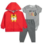 Baby Set Supplier - Cotton 3 Piece Jacket