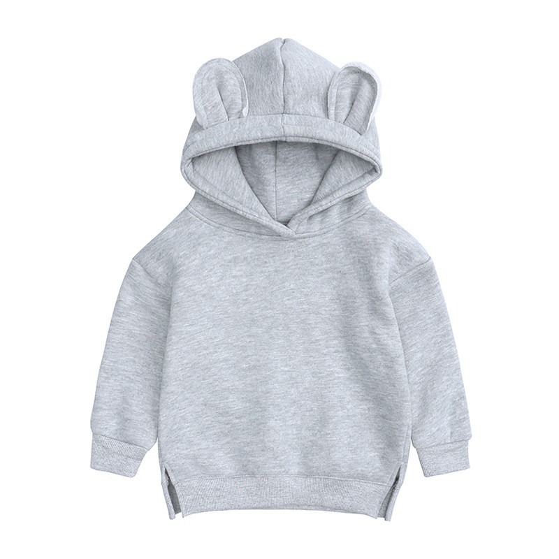 Boys Hoodie Factory - Denim Spliced Spring