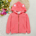 Girls Jacket Supplier - Long Sleeve Hooded