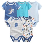 Baby Bodysuit Factory - Unisex Cotton 5pcs