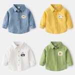 Boys Shirt Manufacturer - Solid Color Casual