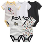 Baby Bodysuit Factory - Unisex Cotton 5pcs