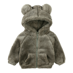 Baby Jacket Manufacturer - Zip Up Fleece Bear