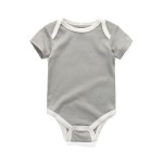 Baby Romper Supplier - 6 Color Plain Cotton