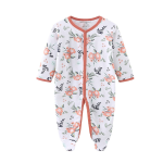 Baby Romper Supplier - Pure Cotton Button Down