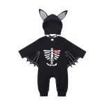 Children's Costume Factory - 3D Skeleton with Hood
