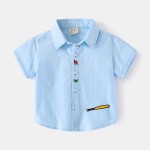 Boys Shirt Supplier - Solid Color Children