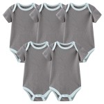Baby Bodysuit Supplier - 5pcs Professional Design