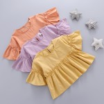 Girls Dress Factory - Petal Sleeve Smocked