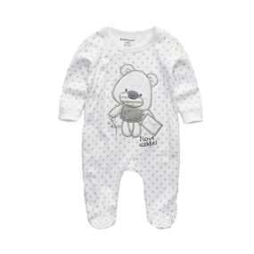 Newborn Romper Manufacturer - Cotton Button Down