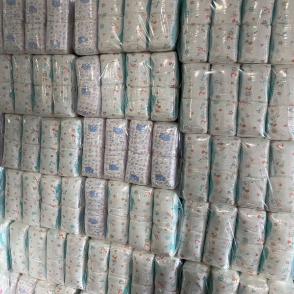 Baby Diaper Factory - B Grade Loose Bulk Compressing
