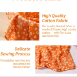 Swaddle Wrap Supplier - Plain Color 200TC