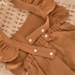 Baby Romper Factory - Sleeveless Cartoon Pattern