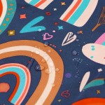 Muslin Burp Cloth Supplier - Square Cartoon 6pcs