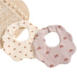 Baby Feeding Bib Factory - Soft Cotton Button