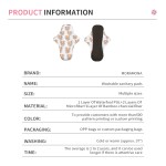 Cloth Menstrual Pad Supplier - 4 Layers High Absorbency