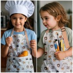 Muslin Burp Cloth Supplier - Square Cartoon 6pcs