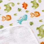 Baby Bath Towel Supplier - Cotton 85x85cm Print