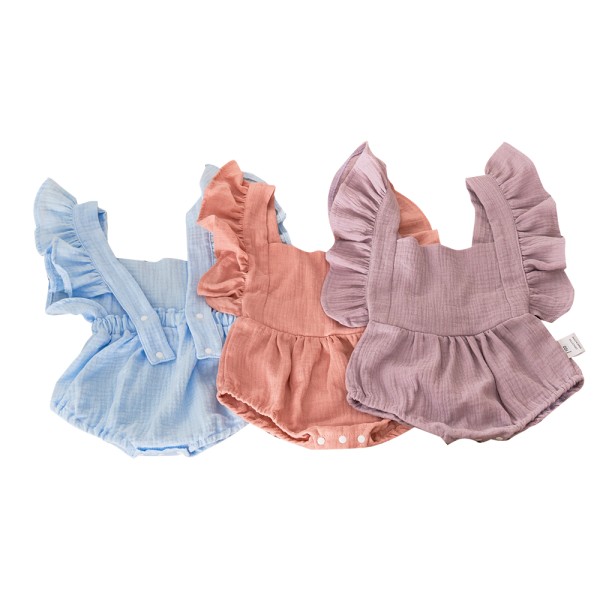 Baby Romper Factory - Sleeveless Cartoon Pattern