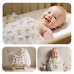 Swaddle Wraps Supplier - 100% Cotton Modern