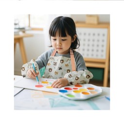 Muslin Burp Cloth Supplier - Square Cartoon 6pcs