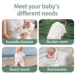 Baby Hooded Towel Manufacturer - 6 Layers Muslin