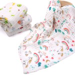 Muslin Swaddle Blanket Supplier - 6 Layer Organic Custom Print