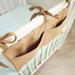 Baby Crib Storage Supplier - 100% Cotton Double Pocket