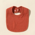 Muslin Baby Bib Manufacturer - Bandana Style Snap Adjust