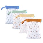 Wet Diaper Bag Factory - Two Zipper Washable USB