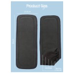 Bamboo Insert Factory - Charcoal Microfiber Booster Pad
