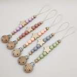 Baby Pacifier Clip Factory - Silicone Wooden Drool Guard