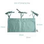 Baby Crib Storage Supplier - 100% Cotton Double Pocket
