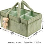 Diaper Caddy Basket Supplier - Lightweight Felt Travel Storage