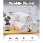 Muslin Swaddle Blanket Supplier - 6 Layer Organic Custom Print