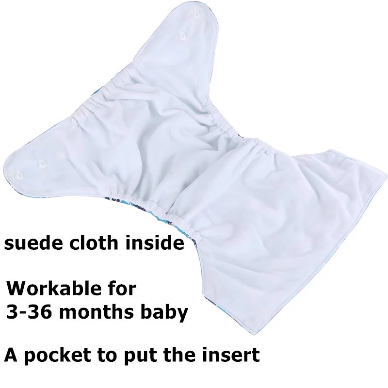 Cloth Diaper Supplier - Adjustable Washable 12sets