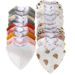 Bandana Bibs Manufacturer - Waterproof Terry Cloth Backing