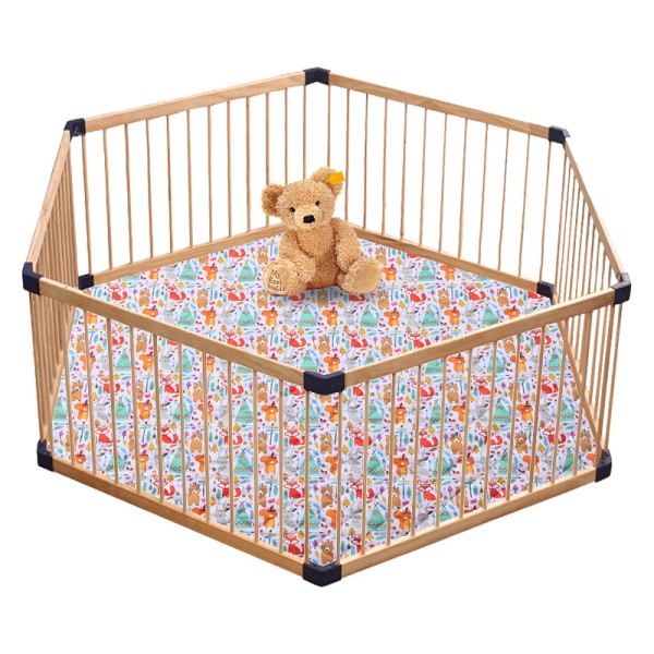 Playpen Mat Manufacturer - Eco Friendly Quilted Hexagon