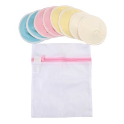 Breast Pads Set Supplier - 8 Pcs Bamboo Fiber Laundry Bag
