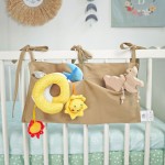 Baby Crib Storage Supplier - 100% Cotton Double Pocket