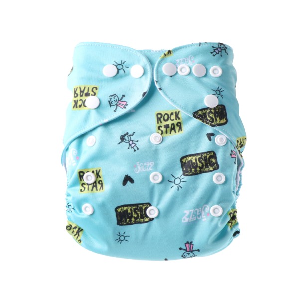 Cloth Diaper Supplier - Adjustable Size Washable Printed