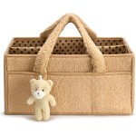 Diaper Caddy Basket Supplier - Lightweight Felt Travel Storage