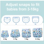 Cloth Diapers Factory - Washable Breathable 6 Pack